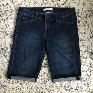 Loft Bermuda jean shorts